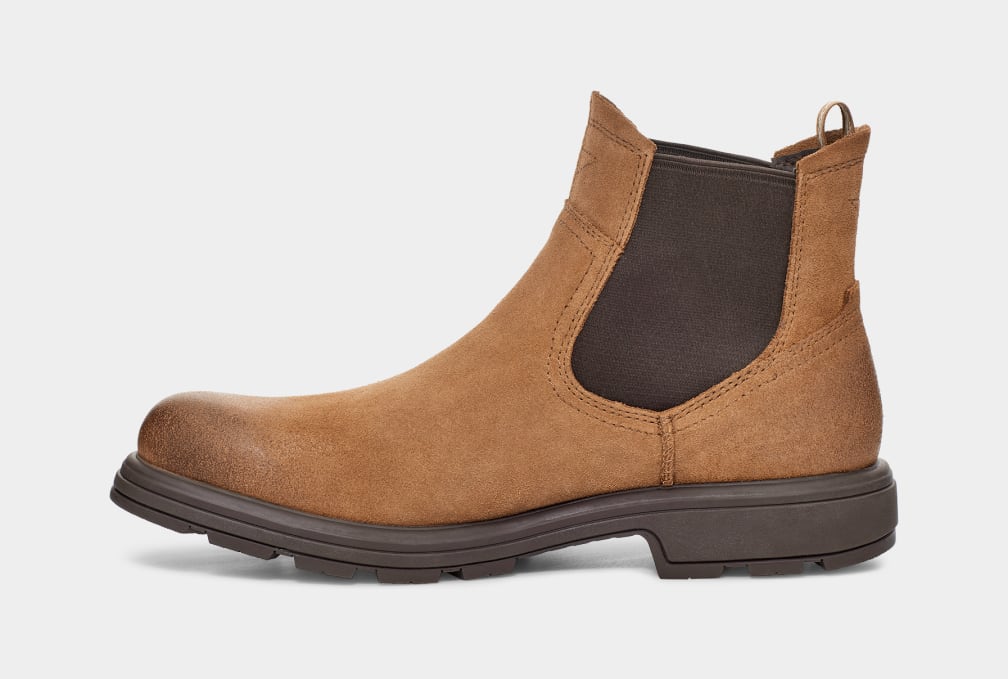 Brown Ugg Biltmore Men Chelsea Boots | 519280-AXV