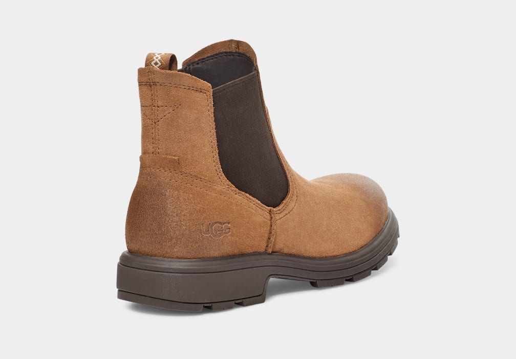 Brown Ugg Biltmore Men Chelsea Boots | 519280-AXV