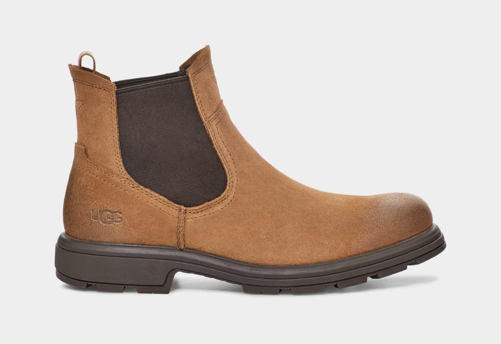 Brown Ugg Biltmore Men Chelsea Boots | 519280-AXV