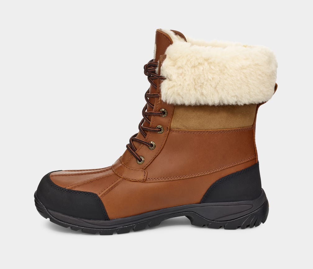 Brown Ugg Butte Men Boots | 786041-DWZ