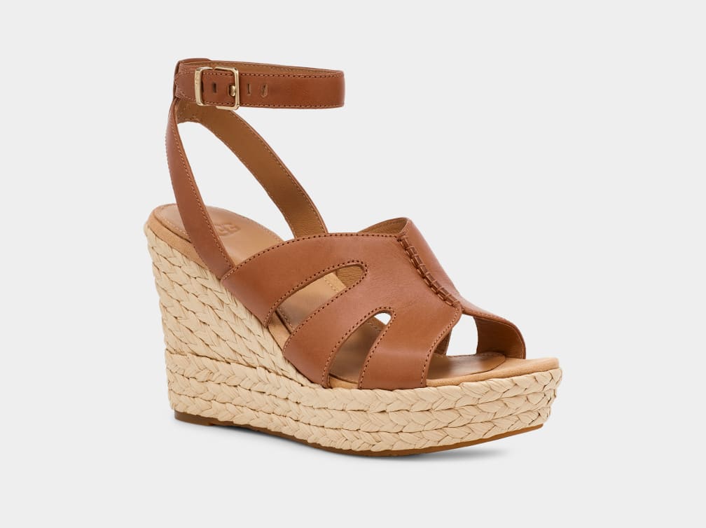 Brown Ugg Careena Women Sandals | 896054-HZO