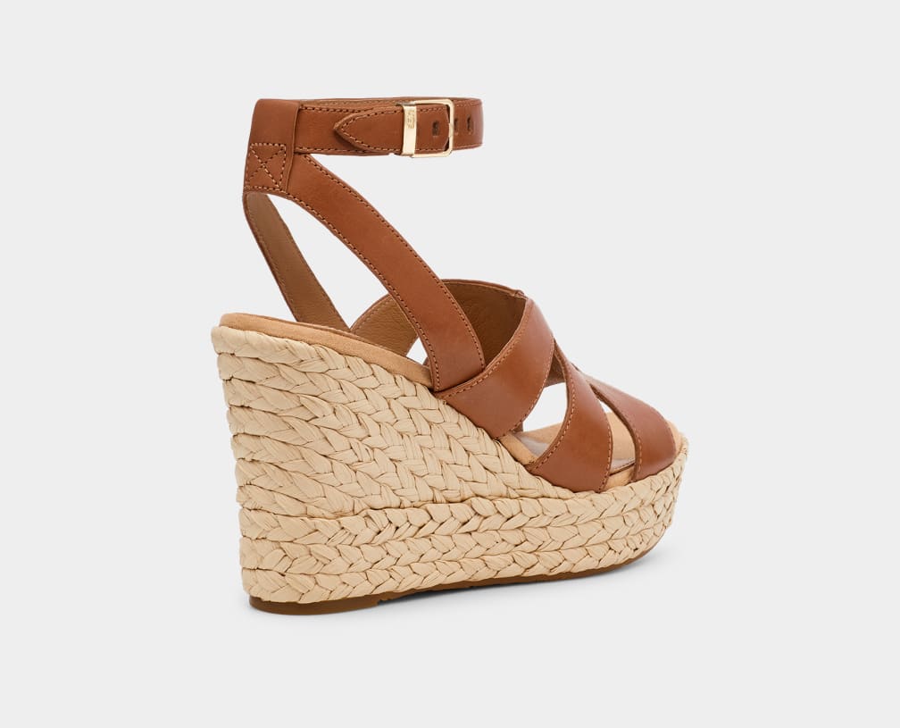 Brown Ugg Careena Women Sandals | 896054-HZO