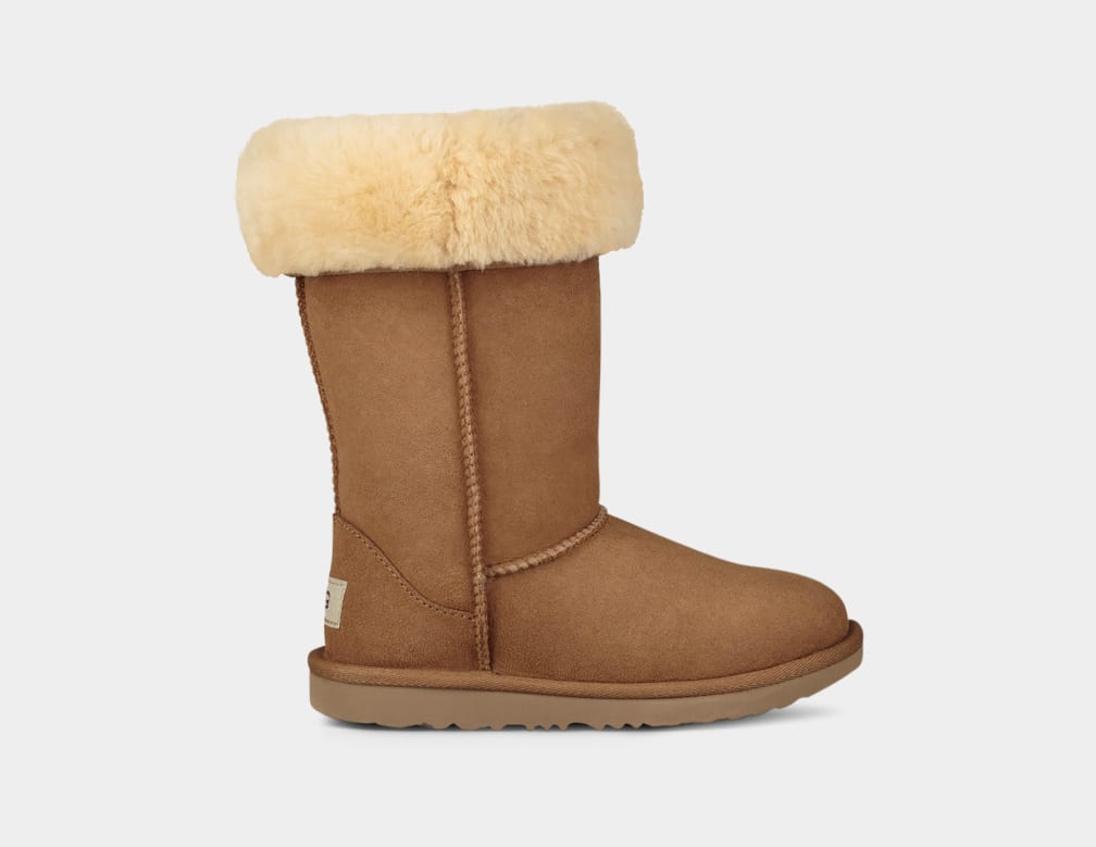 Brown Ugg Classic II Tall Kids' Boots | 598163-QTM