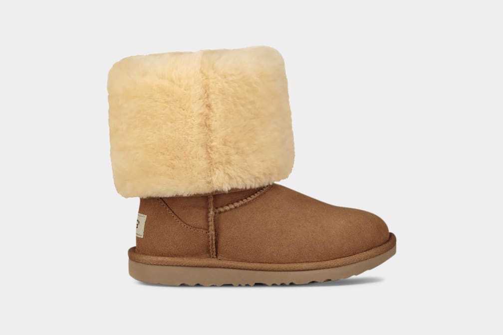 Brown Ugg Classic II Tall Kids' Boots | 598163-QTM