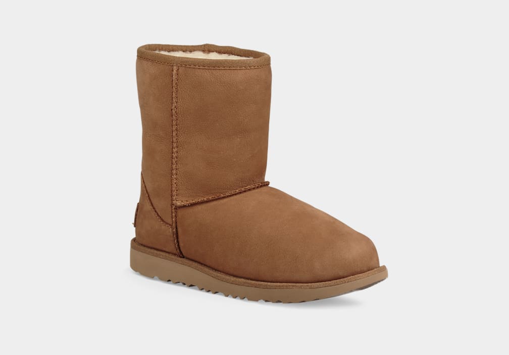 Brown Ugg Classic II Weather Kids' Boots | 952316-VRS