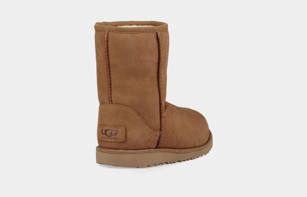 Brown Ugg Classic II Weather Kids' Boots | 952316-VRS