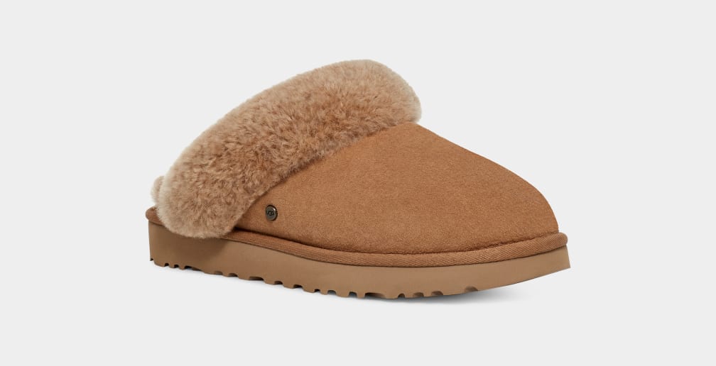 Brown Ugg Classic II Women Slippers | 548309-ZVD