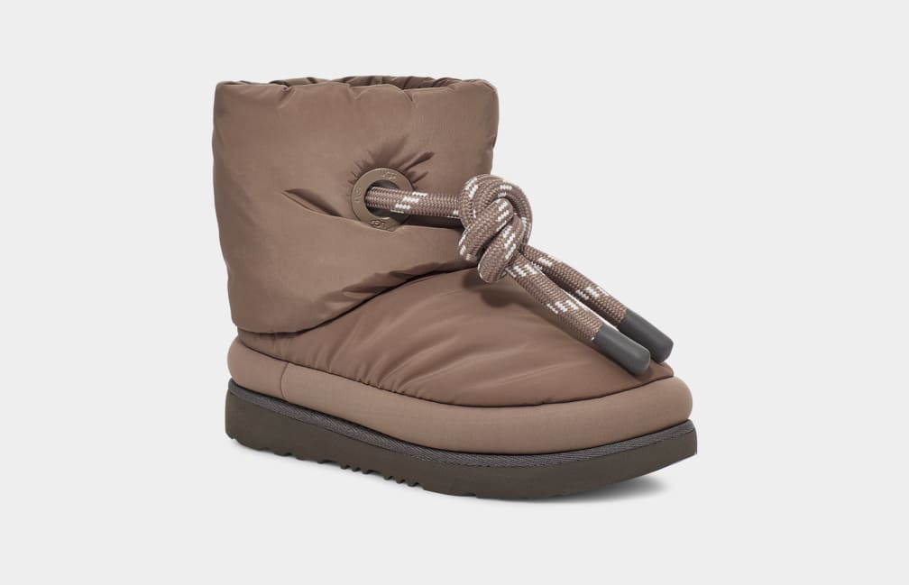 Brown Ugg Classic Maxi Kids' Boots | 586419-NJA