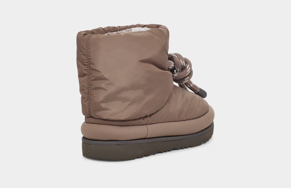 Brown Ugg Classic Maxi Kids' Boots | 586419-NJA