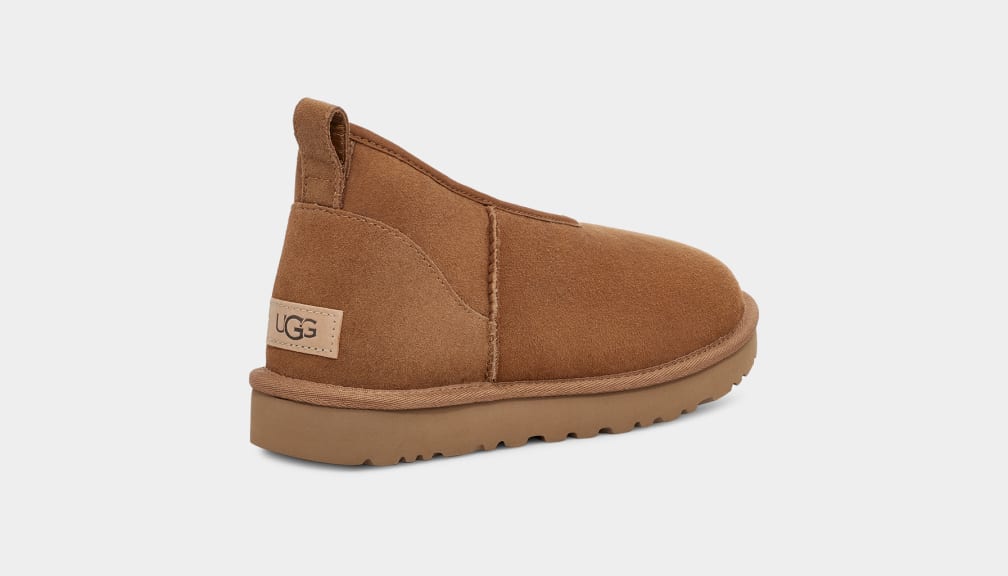 Brown Ugg Classic Micro Mini Women Boots | 641705-OHQ