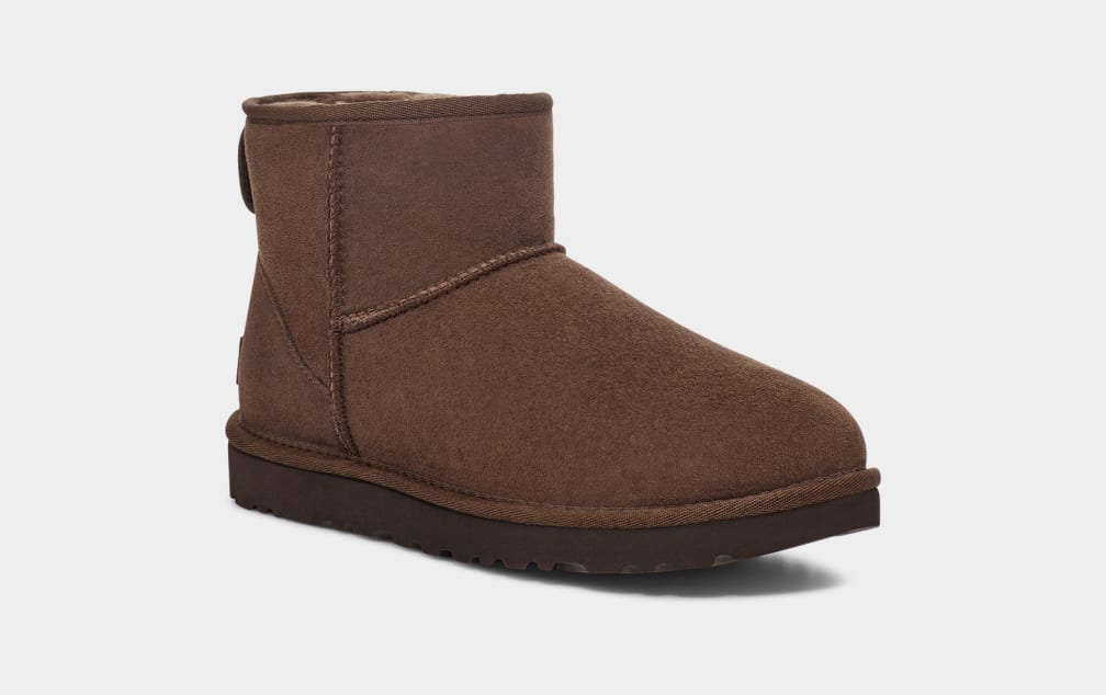 Brown Ugg Classic Mini II Women Boots | 625318-DZT