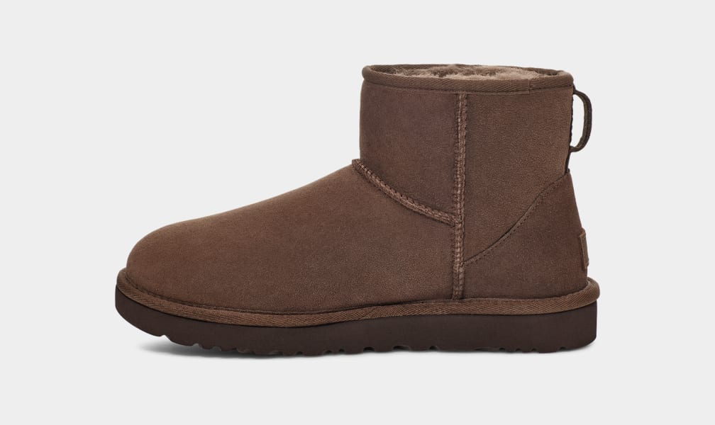 Brown Ugg Classic Mini II Women Boots | 625318-DZT