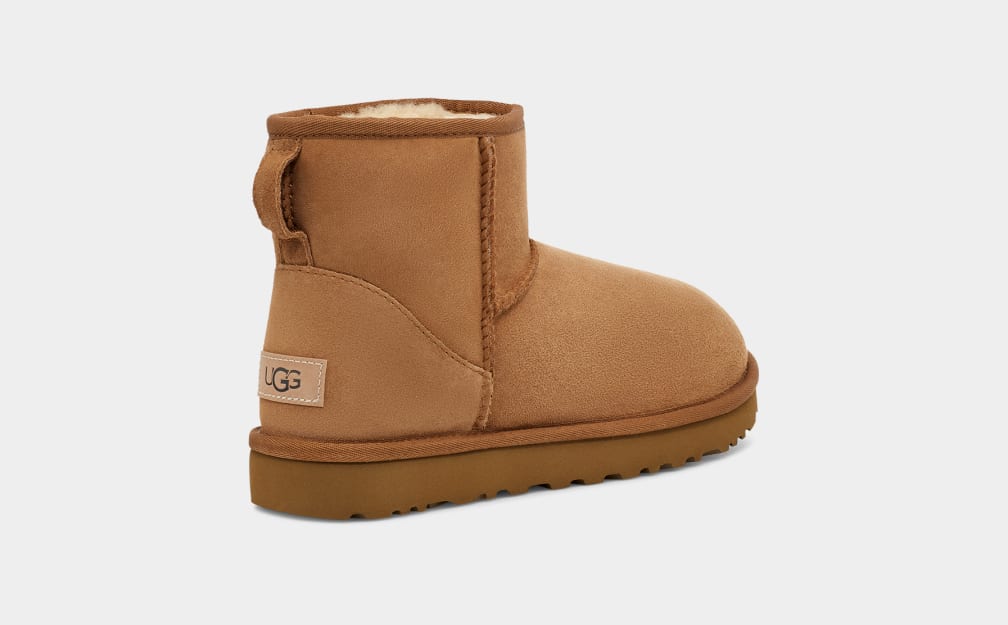 Brown Ugg Classic Mini II Women Boots | 782463-HAN