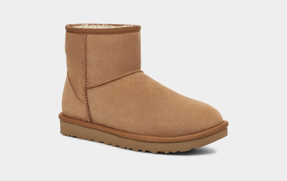 Brown Ugg Classic Mini Regenerate Women Boots | 357084-QJO