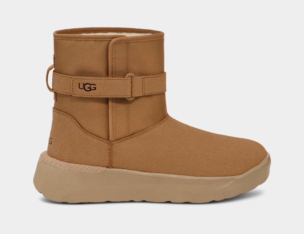 Brown Ugg Classic S Men Boots | 032568-KGM