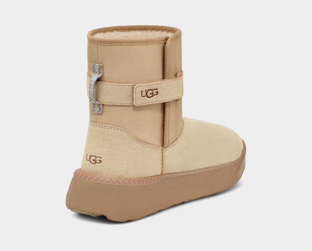 Brown Ugg Classic S Men Boots | 984132-OQJ