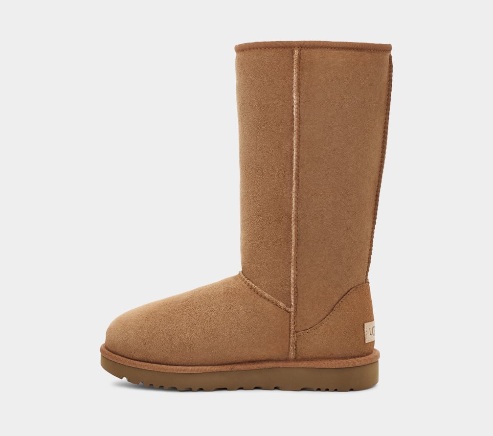 Brown Ugg Classic Tall II Women Boots | 246937-ZPE