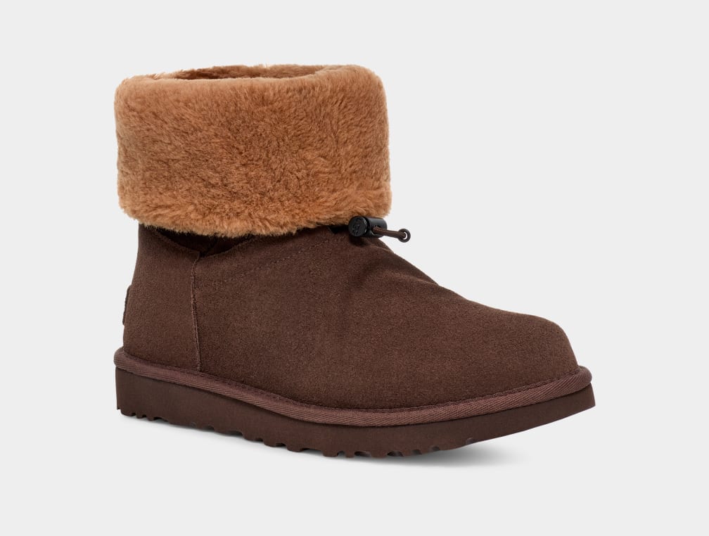 Brown Ugg Classic Toggler Women Boots | 752049-NIZ