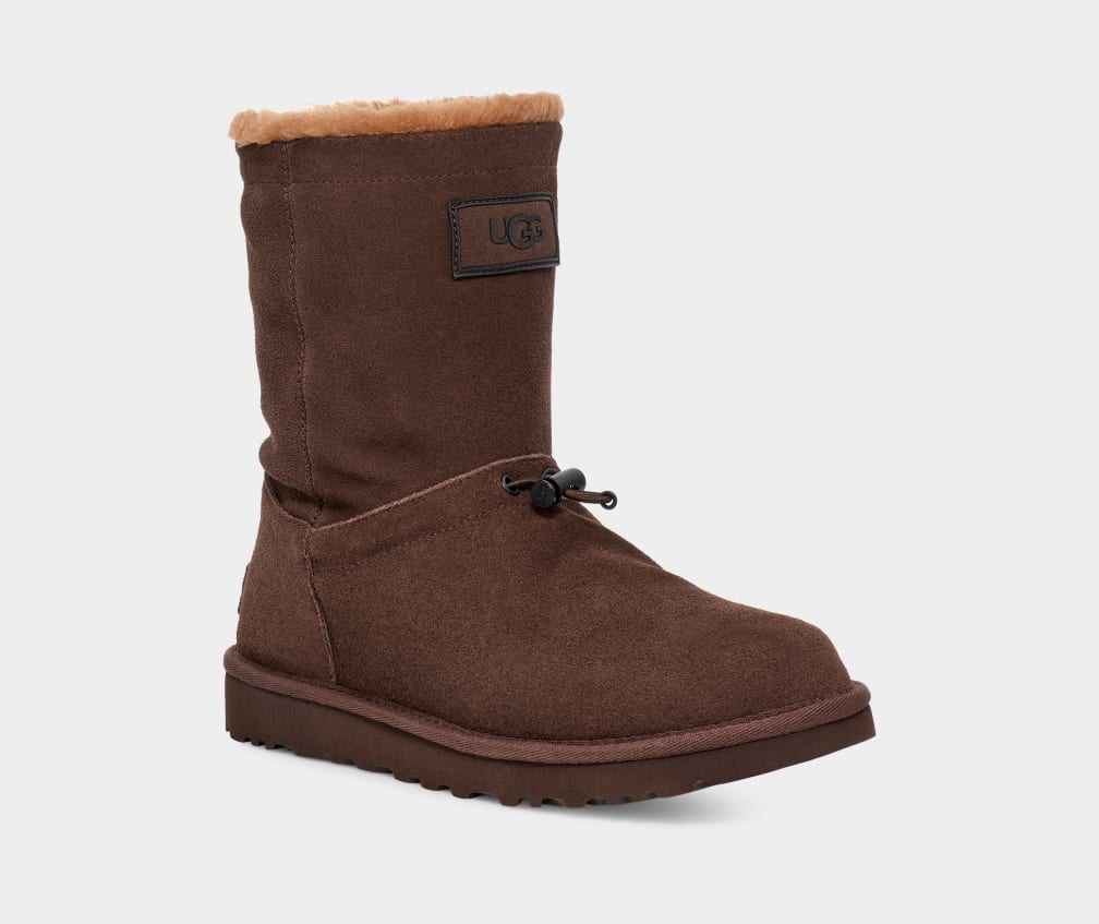 Brown Ugg Classic Toggler Women Boots | 752049-NIZ