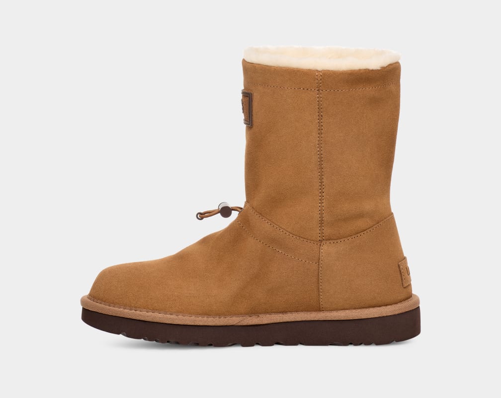 Brown Ugg Classic Toggler Women Boots | 825641-NMS