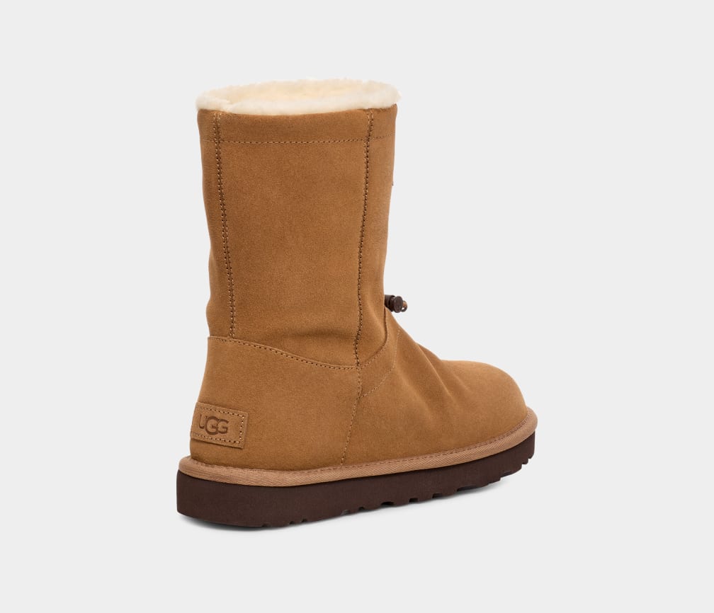 Brown Ugg Classic Toggler Women Boots | 825641-NMS