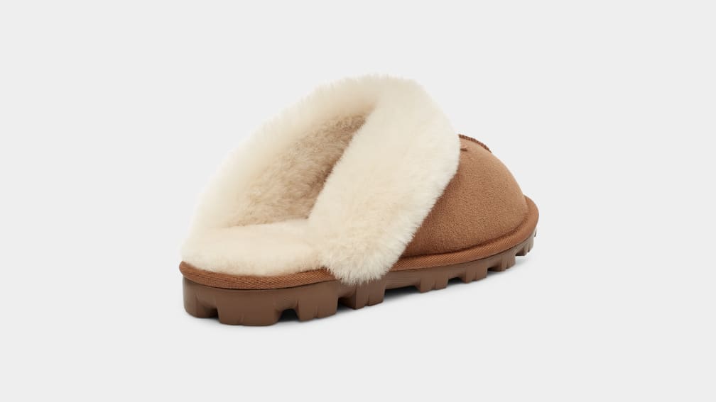 Brown Ugg Coquette Women Slippers | 470291-GUM