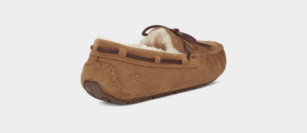 Brown Ugg Dakota Women Moccasins | 098154-UBZ