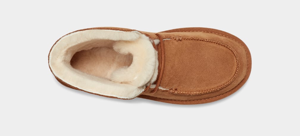 Brown Ugg Diara Women Moccasins | 872061-MFI