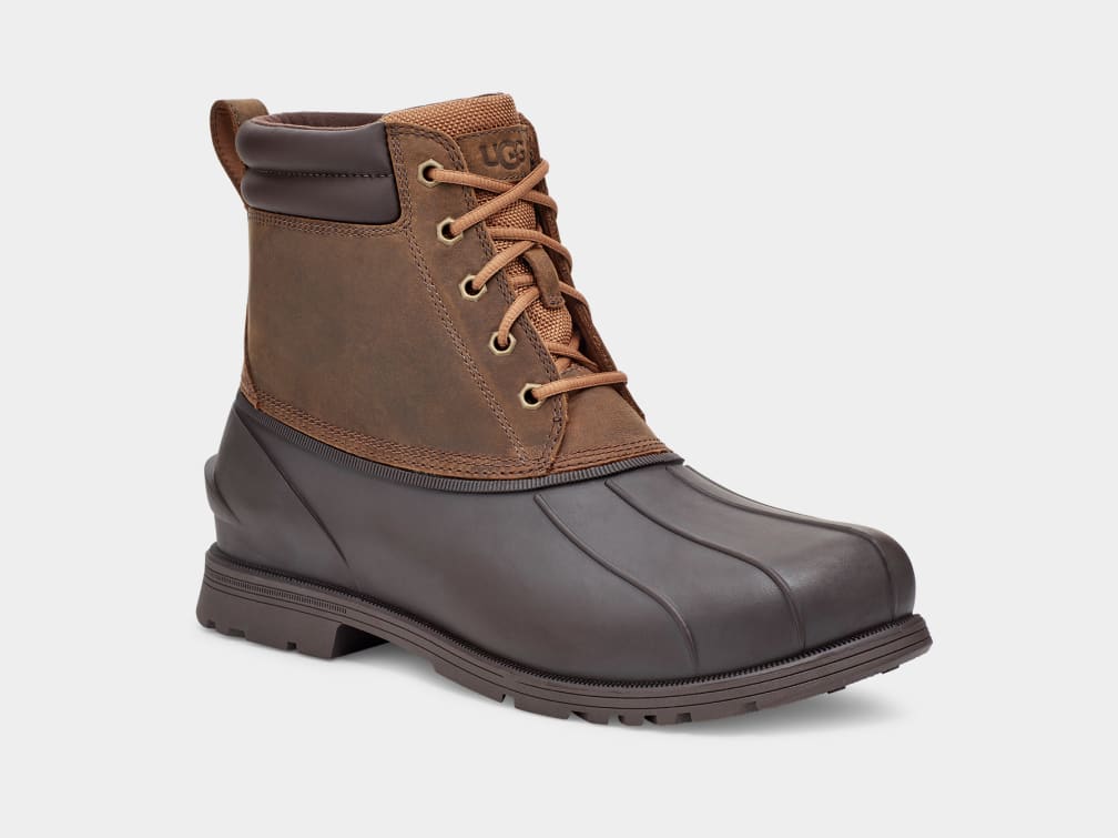 Brown Ugg Gatson Mid Men Boots | 984670-VXY