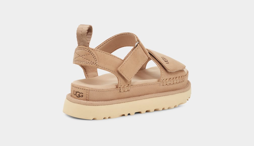 Brown Ugg Goldenstar Women Sandals | 069781-CUH