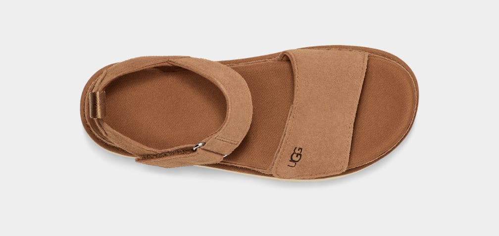 Brown Ugg Goldenstar Women Sandals | 293806-WLK