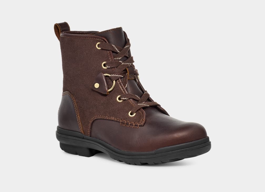 Brown Ugg Hapsburg Hiker Women Boots | 052134-GBK