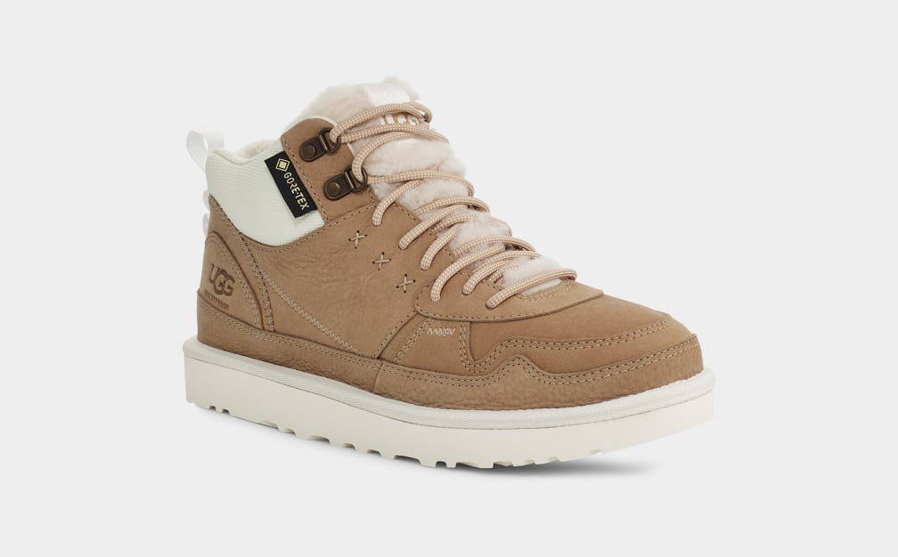 Brown Ugg Highland Hi GoreTex Women Sneakers | 540179-ROP