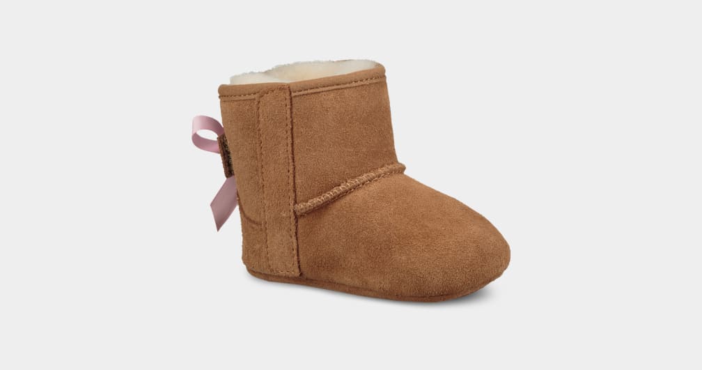 Brown Ugg Jesse Bow II Kids' Boots | 097642-WBU