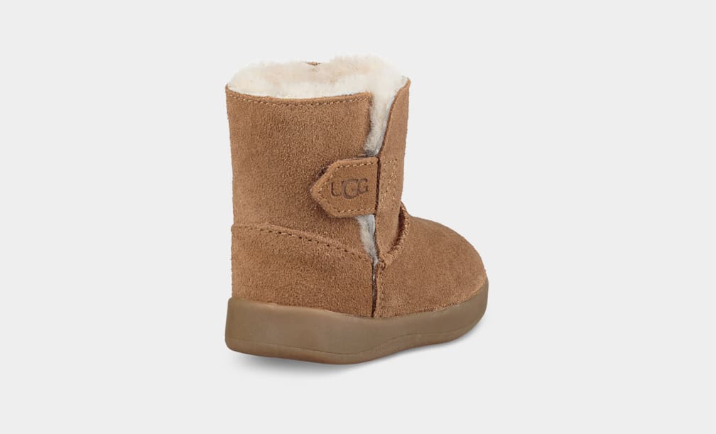 Brown Ugg Keelan Kids' Boots | 046189-PTU