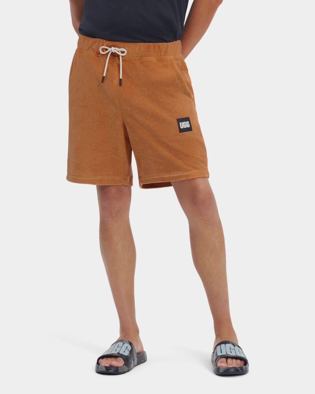 Brown Ugg Kendrix FL Men Shorts | 932476-GMQ