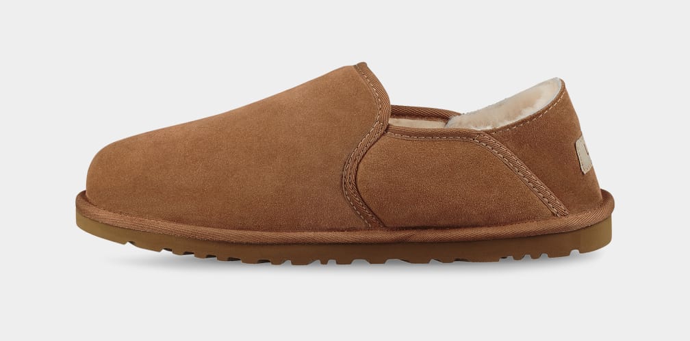 Brown Ugg Kenton Men Moccasins | 970514-BFI