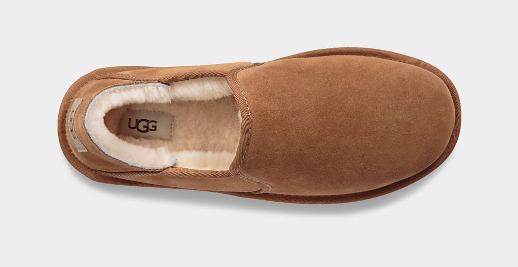 Brown Ugg Kenton Men Moccasins | 970514-BFI