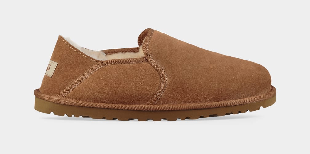 Brown Ugg Kenton Men Moccasins | 970514-BFI