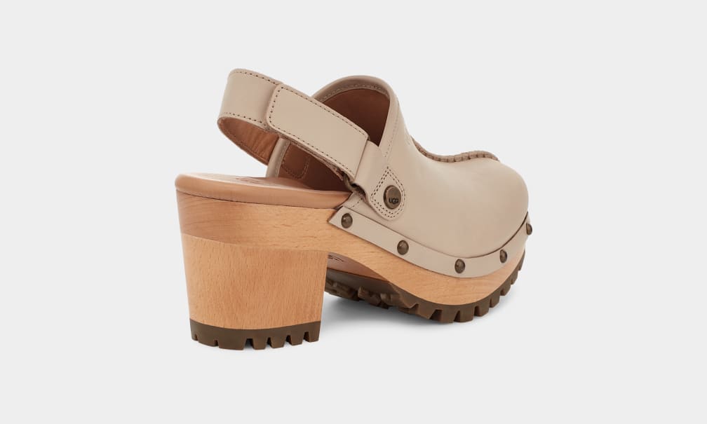 Brown Ugg Lanni Women Clogs | 398674-EHU