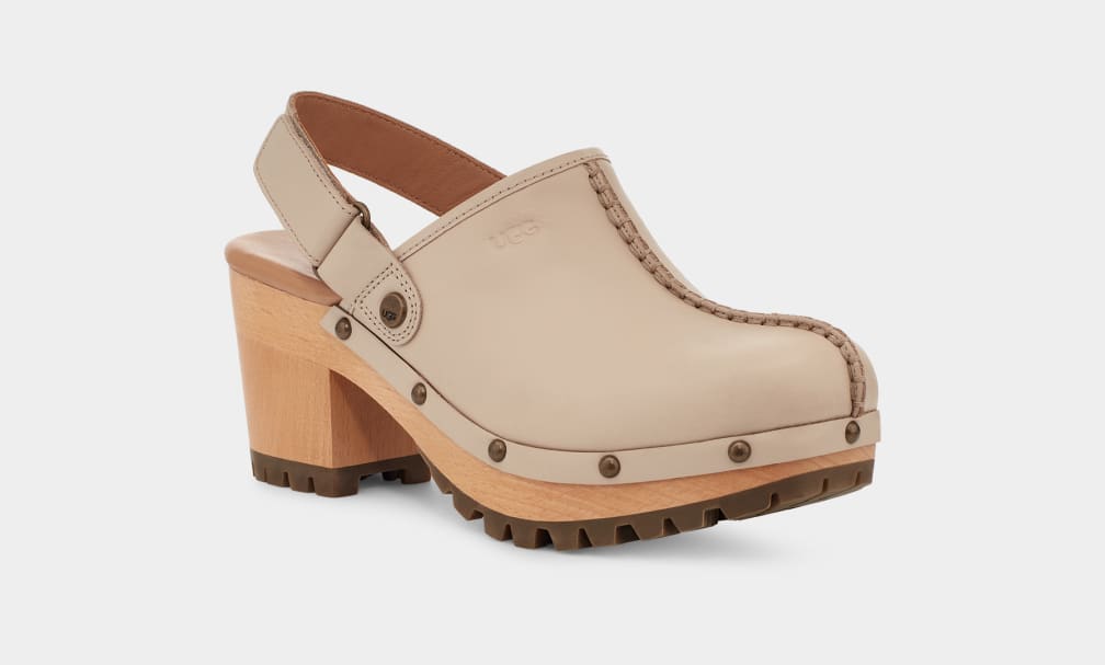 Brown Ugg Lanni Women Clogs | 398674-EHU