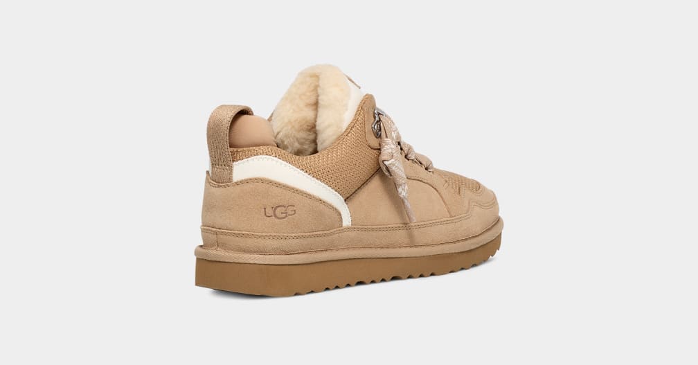 Brown Ugg Lowmel Kids' Sneakers | 759841-RQV