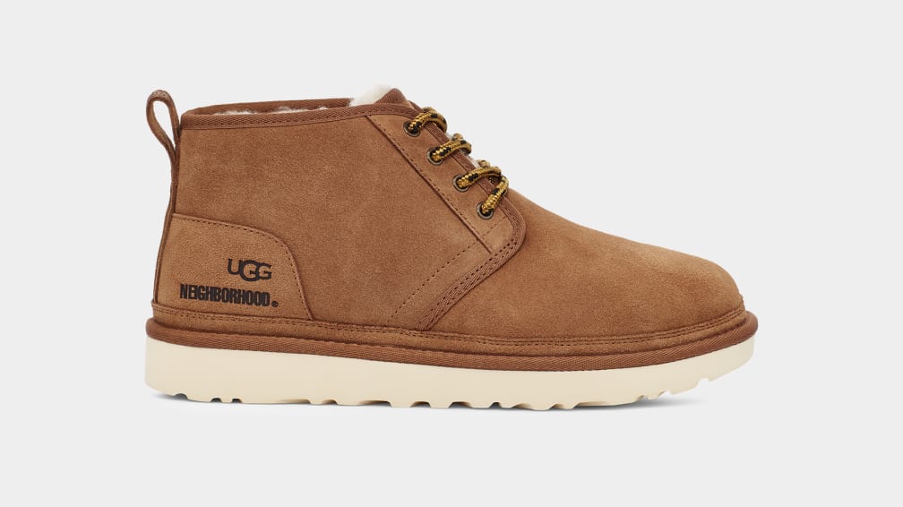 Brown Ugg Neighborhood Neumel Men Boots | 017645-LZR