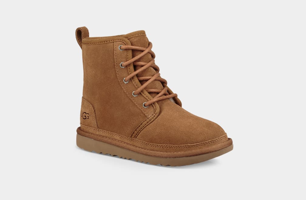 Brown Ugg Neumel High Kids' Boots | 321647-WYK