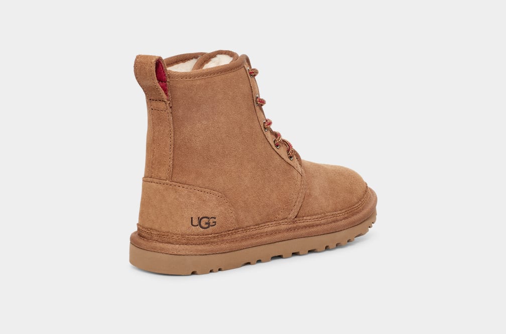 Brown Ugg Neumel High Women Boots | 508397-SCV