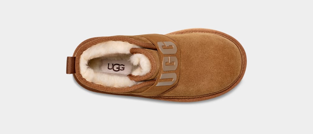 Brown Ugg Neumel II Graphic Kids' Boots | 175830-YIN