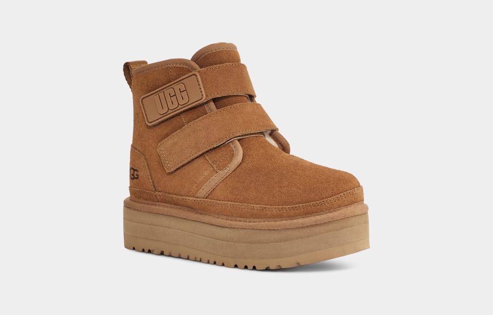 Brown Ugg Neumel Kids' Boots | 825967-AZW