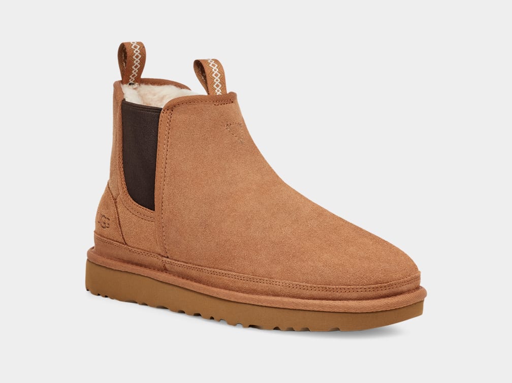 Brown Ugg Neumel Men Chelsea Boots | 345986-LMD