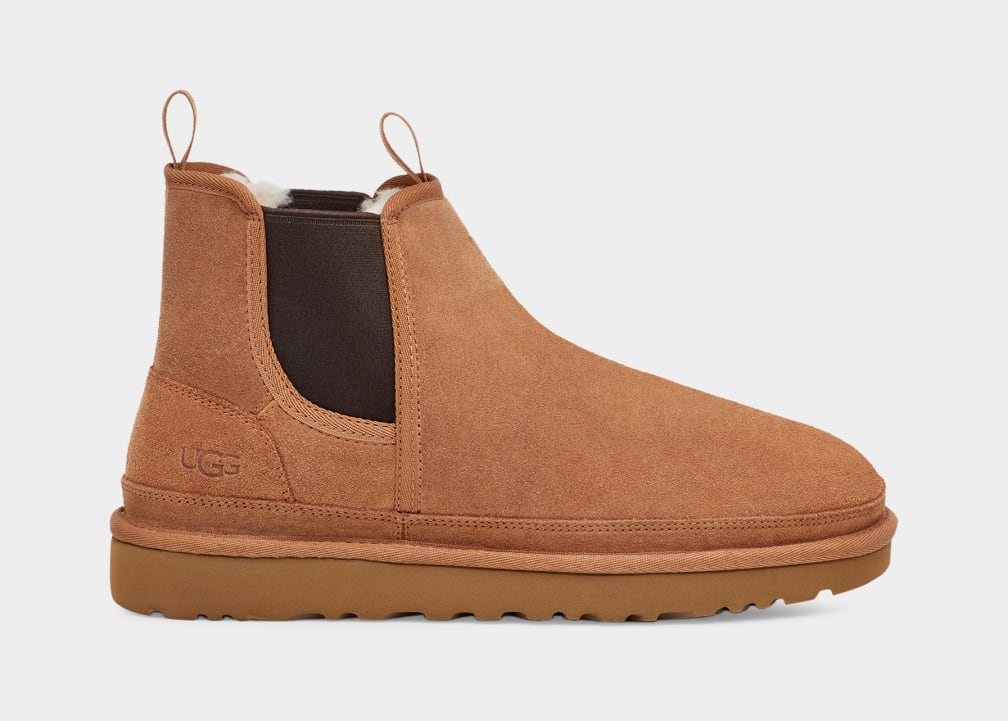 Brown Ugg Neumel Men Chelsea Boots | 345986-LMD