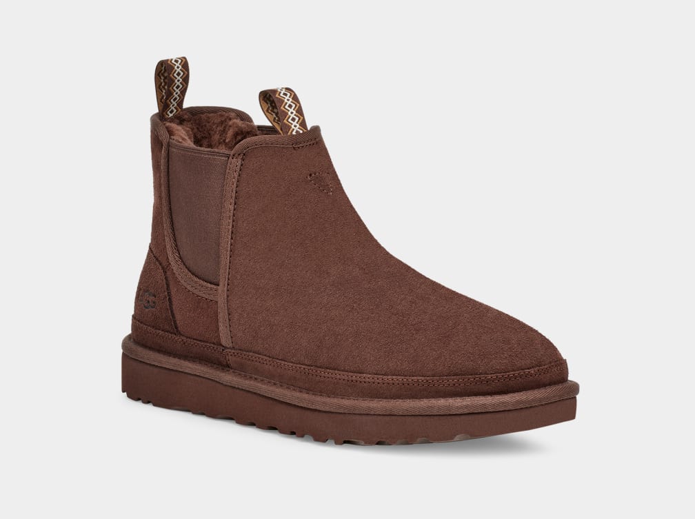 Brown Ugg Neumel Men Chelsea Boots | 832470-DOL